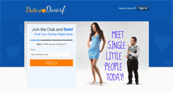 Desktop Screenshot of dateadwarf.com