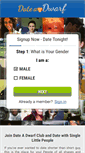 Mobile Screenshot of dateadwarf.com